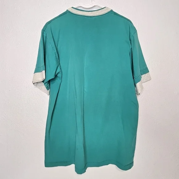 Vintage Native Turquoise T-shirt Short Sleeve Made in USA Men's Size Large - Picture 7 of 10